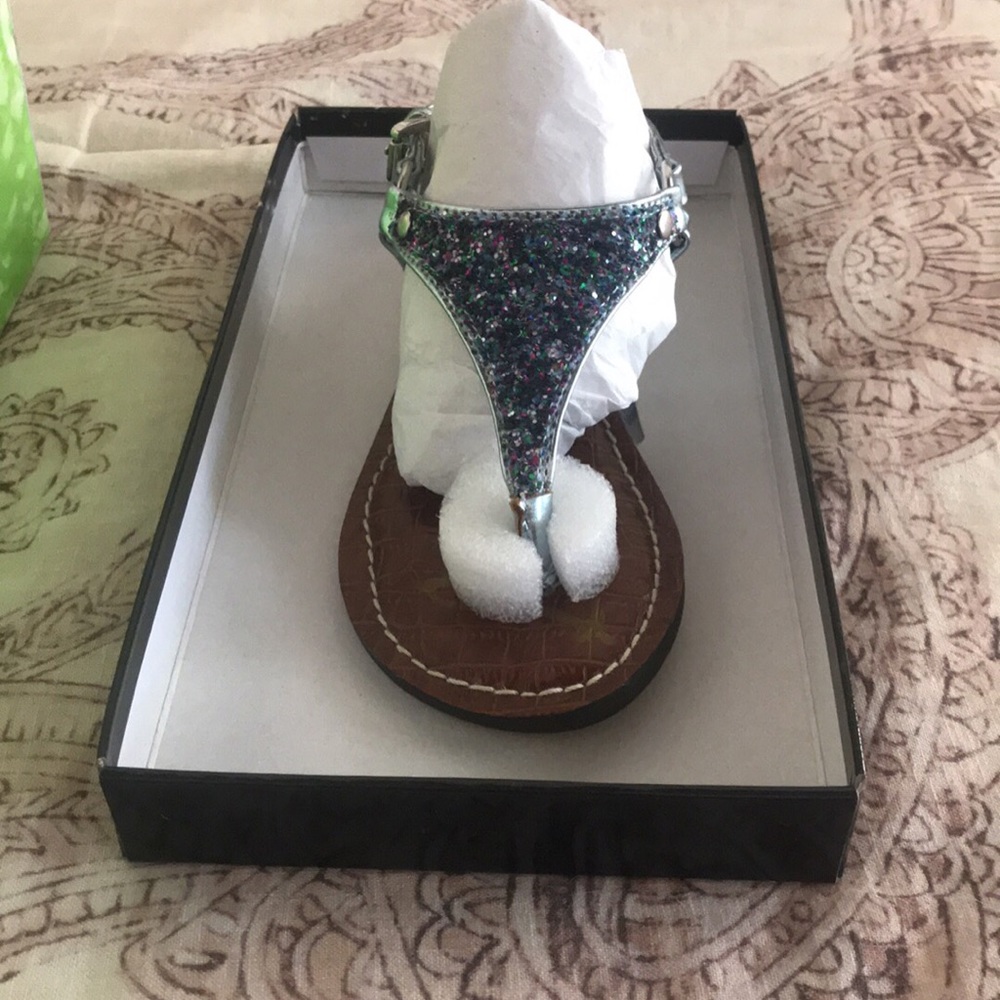 Sam Edelman girls Glitter sandals